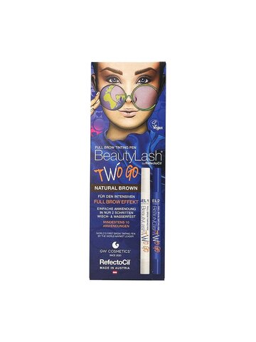 BEA015 BE BEAUTYLASH TWO GO FULL BROW TINTING PEN/NATURAL BROWN-1