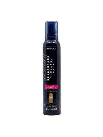 IN0327 IND COLOR STYLE MOUSSE MEDIUM BLONDE 200 ML-1