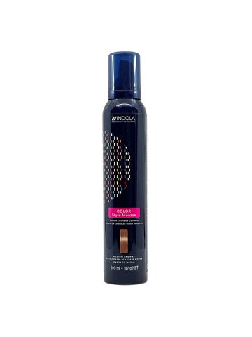 IN0331 IND COLOR STYLE MOUSSE MEDIUM BROWN 200 ML-1