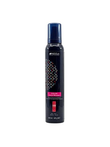 IN0329 IND COLOR STYLE MOUSSE RED 200 ML-1