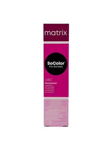 MA1049 MA SOCOLOR PRE-BONDED BLENDED PERMANENT HAIR COLOR  90 ML - 4BC Middle Brown Brown Copper-1